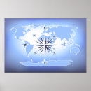 Recherche de rose boussole posters Marin