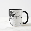 Search for spilled mugs Black