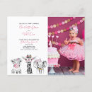 Search for black girl birthday invitations Black and white