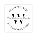 Search for christmas return address rubber stamps Newlywed
