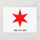 Recherche de drapeau de chicago posters Rouge
