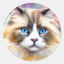 Search for ragdoll stickers Feline