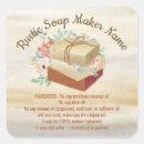 Search for ingredients stickers Rustic