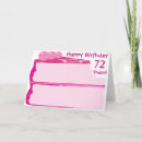 Search for 72nd birthday cards Happy
