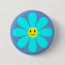 Recherche de marguerite badges Rétro