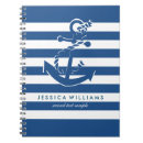 Recherche de ancre marine carnets Rayures