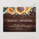Search for bridal shower postcards Rustic