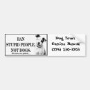 Search for bans bumper stickers Pitbull