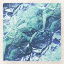 Recherche de jade dessous de verres Bleu