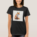 Search for watercolor womens tshirts Fox