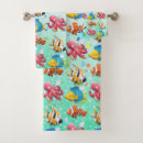 Search for tropical fish bath towels Sea