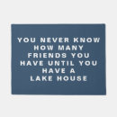 Search for lake house doormats Simple