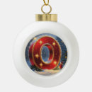 Search for letter o ornaments Initial