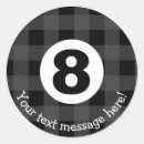 Search for billiards ball stickers Eight