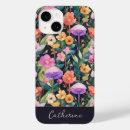 Recherche de champignons iphone coques Aquarelle