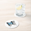 Recherche de papillons bleus dessous de verres Pour eux