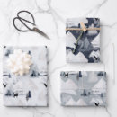 Search for wildlife wrapping paper Winter