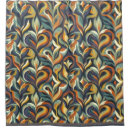 Search for navy and orange shower curtains Floral