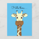 Recherche de dessin girafe cartes postales Animal