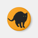 Recherche de mauvais chat magnets Noir