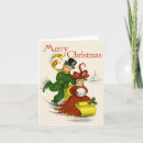 Search for sled christmas cards Vintage