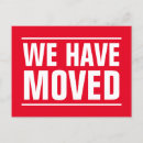 Recherche de change of address cartes postales Déplacement