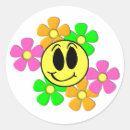 Search for smiling flower stickers Face