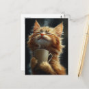 Recherche de chaton adorable cartes postales Généré par l'ia
