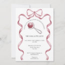 Recherche de pink ribbon invitations Vintage