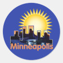 Recherche de minneapolis autocollants Villes jumelles