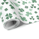 Search for clover gift wrap St patrick's day