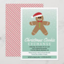 Search for gingerbread man christmas invitations Christmas cookie exchange