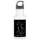 Search for black cat water bottles Modern