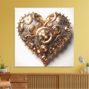 Search for steampunk canvas prints Valentine