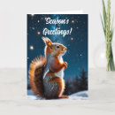 Search for red squirrel christmas cards Animal