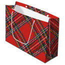 Search for tartan plaid gift bags Red