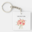 Search for peonies keychains Rustic