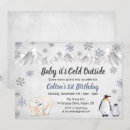Search for penguin first birthday Snowflake