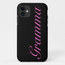 Search for grandmother iphone cases Black