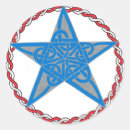 Recherche de pentagrammes autocollants Étoile