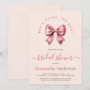 Recherche de noeud rouge invitations Bride