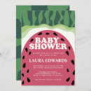 Recherche de watermelon baby shower invitations Tropical