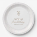 Search for easter bunny plates Some bunny turning one