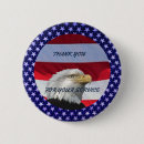 Search for thank you for your service buttons Military