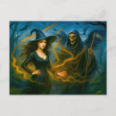 Search for grim reaper postcards Witch