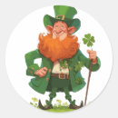 Search for folklor stickers Leprechaun