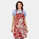 Search for red aprons Floral