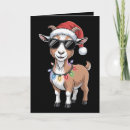 Search for goat christmas cards Santa