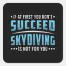 Search for funny skydiving stickers Parachuting
