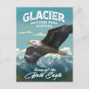 Recherche de parc national de glacier cartes postales Randonnée